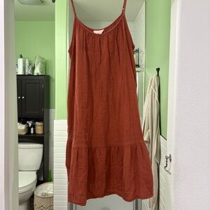 Linen dress target